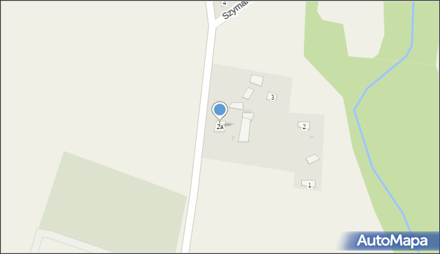 Szymaki, Szymaki, 2a, mapa Szymaki