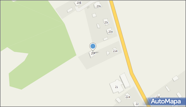 Szymany, Szymany, 20F, mapa Szymany