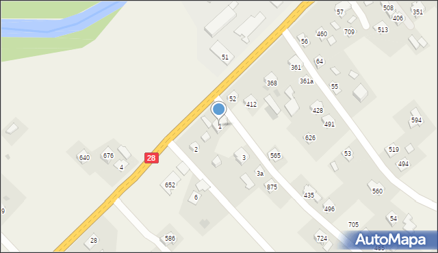 Szymbark, Szymbark, 1, mapa Szymbark