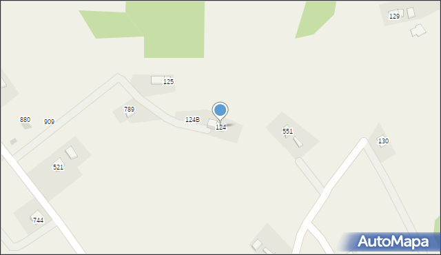 Szymbark, Szymbark, 124, mapa Szymbark