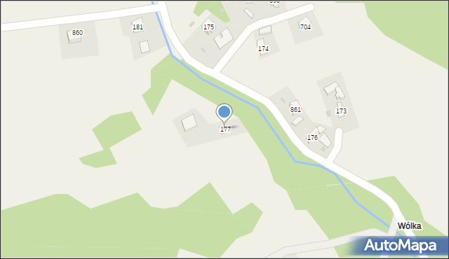 Szymbark, Szymbark, 177, mapa Szymbark