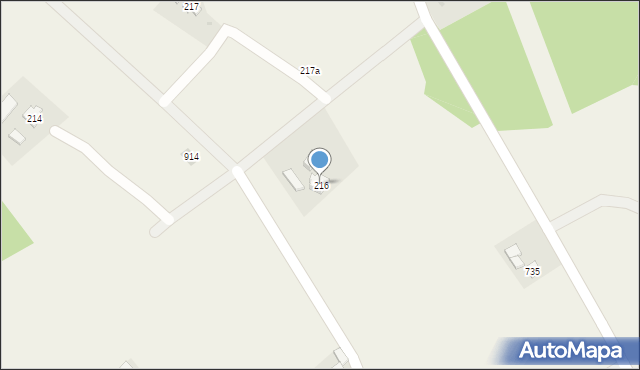 Szymbark, Szymbark, 216, mapa Szymbark