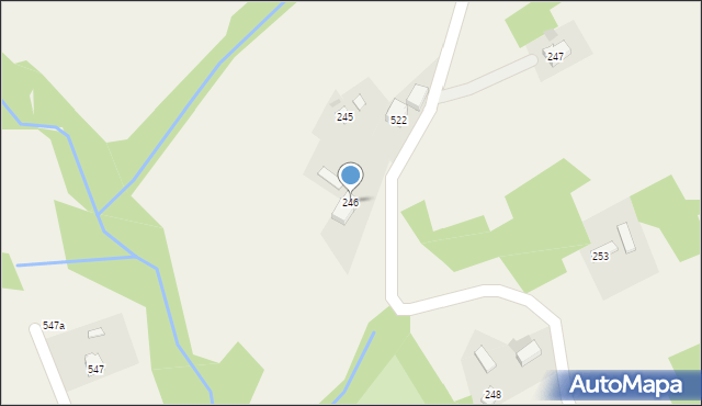 Szymbark, Szymbark, 246, mapa Szymbark