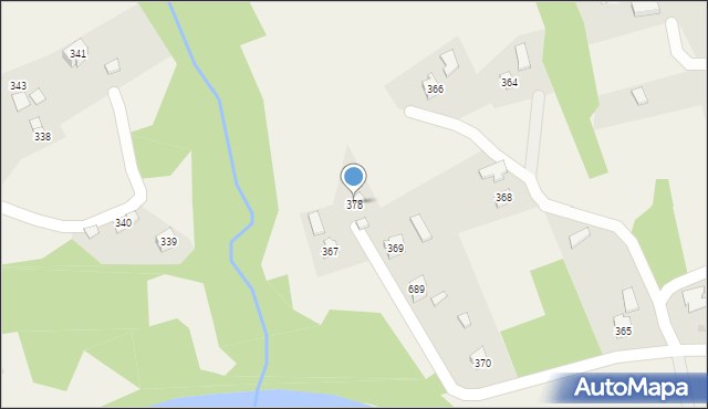 Szymbark, Szymbark, 378, mapa Szymbark