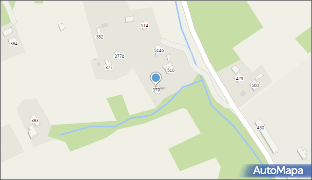 Szymbark, Szymbark, 379, mapa Szymbark