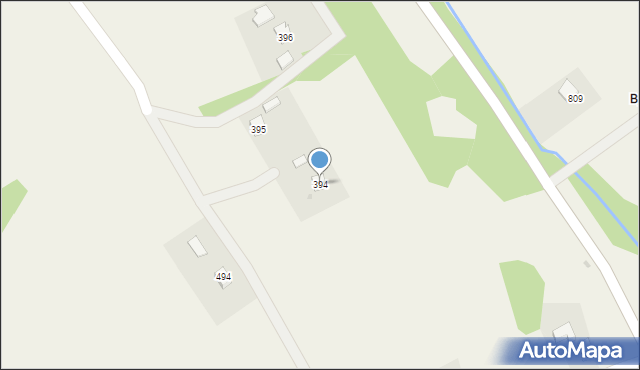 Szymbark, Szymbark, 394, mapa Szymbark