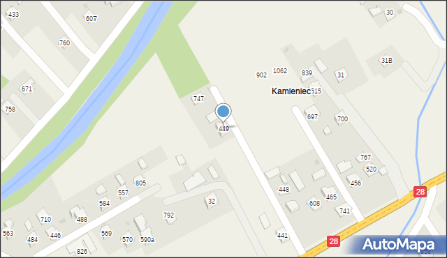 Szymbark, Szymbark, 449, mapa Szymbark