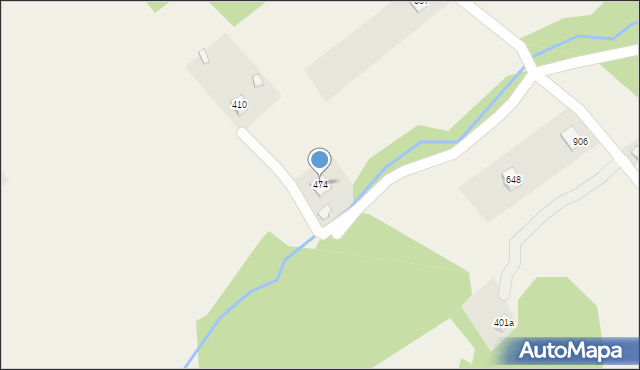 Szymbark, Szymbark, 474, mapa Szymbark