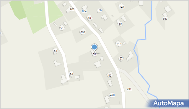 Szymbark, Szymbark, 54, mapa Szymbark