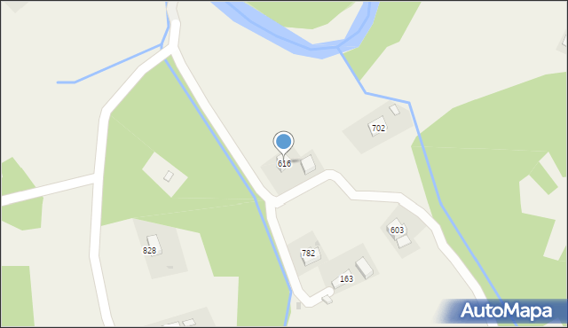 Szymbark, Szymbark, 616, mapa Szymbark