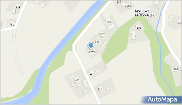 Szymbark, Szymbark, 620, mapa Szymbark