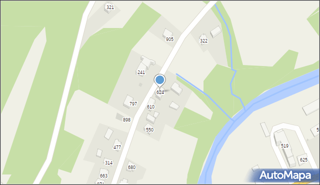 Szymbark, Szymbark, 624, mapa Szymbark