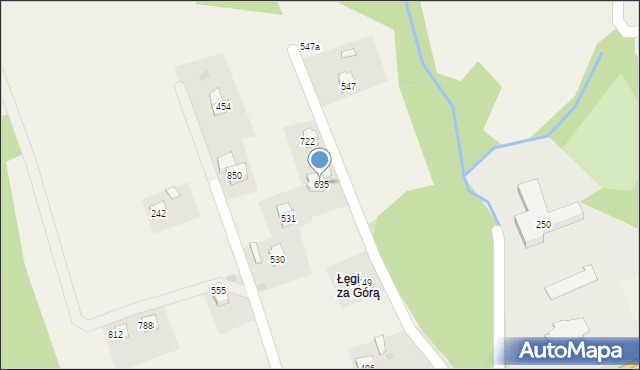 Szymbark, Szymbark, 635, mapa Szymbark