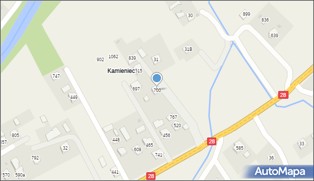 Szymbark, Szymbark, 700, mapa Szymbark