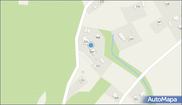 Szymbark, Szymbark, 763, mapa Szymbark