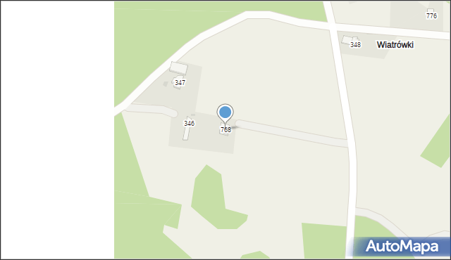 Szymbark, Szymbark, 768, mapa Szymbark