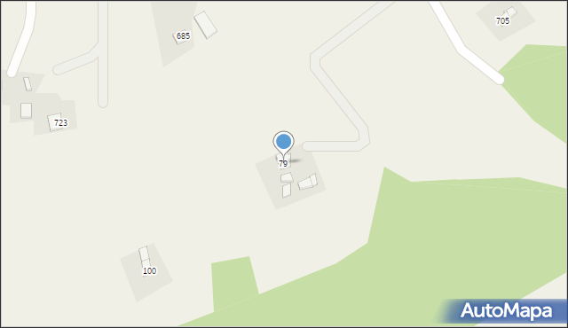 Szymbark, Szymbark, 79, mapa Szymbark
