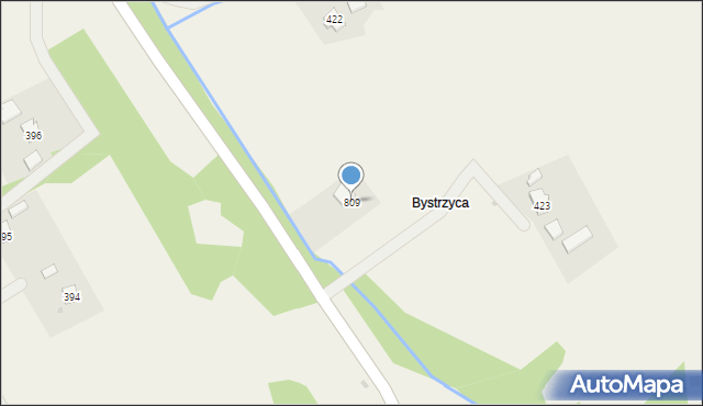 Szymbark, Szymbark, 809, mapa Szymbark