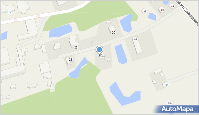 Szymbark, Szymbarskich Zakładników, 32, mapa Szymbark