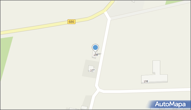 Szymki, Szymki, 106, mapa Szymki