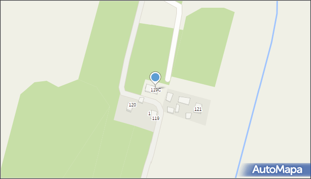Szymki, Szymki, 119C, mapa Szymki