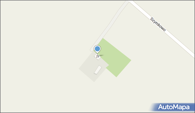 Szymkowo, Szymkowo, 19, mapa Szymkowo