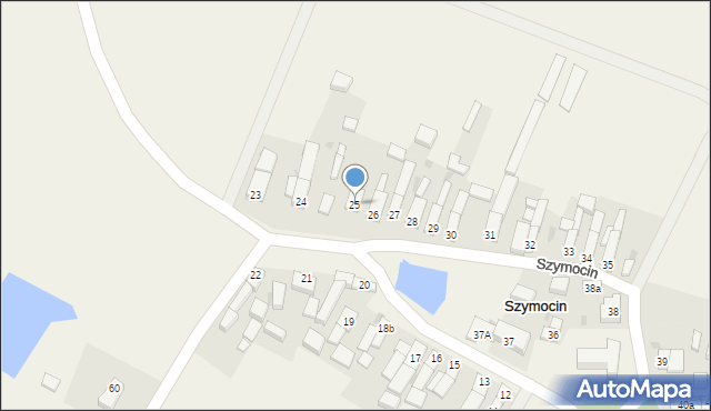 Szymocin, Szymocin, 25, mapa Szymocin