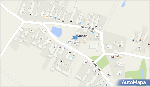 Szymocin, Szymocin, 37, mapa Szymocin