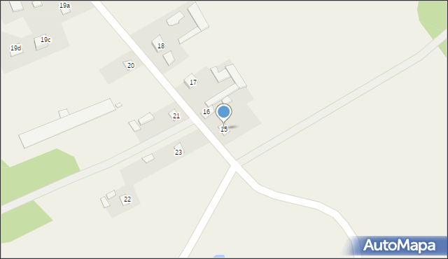 Szymony, Szymony, 15, mapa Szymony