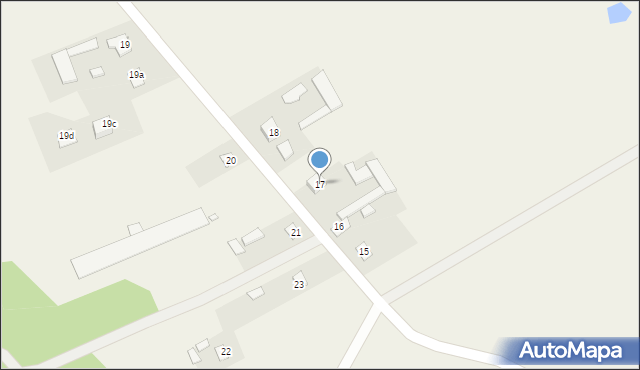 Szymony, Szymony, 17, mapa Szymony