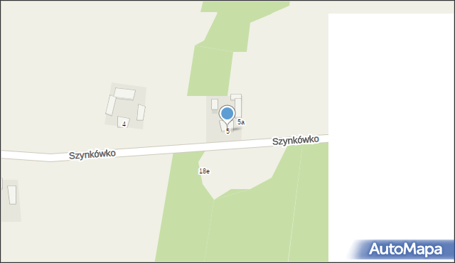 Szynkówko, Szynkówko, 5, mapa Szynkówko