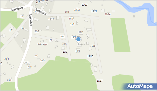 Szyszki, Szyszki, 19a, mapa Szyszki