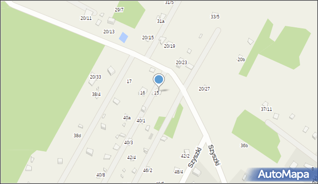 Szyszki, Szyszki, 20/51, mapa Szyszki