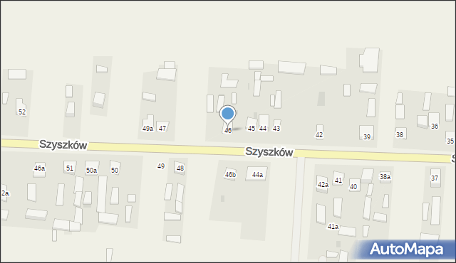 Szyszków, Szyszków, 46, mapa Szyszków