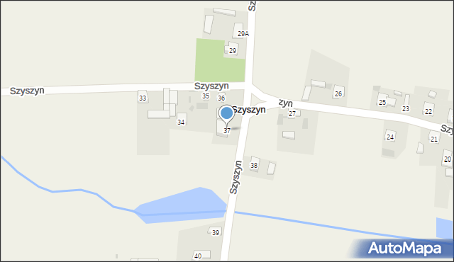 Szyszyn, Szyszyn, 37, mapa Szyszyn