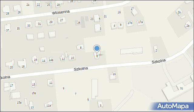 Tanowo, Szkolna, 6, mapa Tanowo