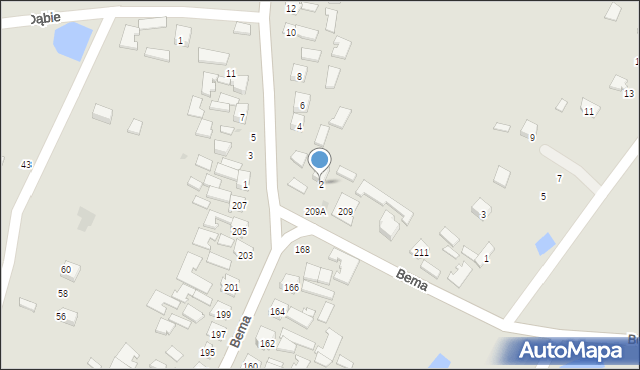 Tarnobrzeg, Szlachecka, 2, mapa Tarnobrzegu