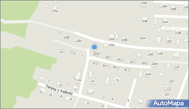 Tarnów, Szaflarskiej Danuty, 10, mapa Tarnów