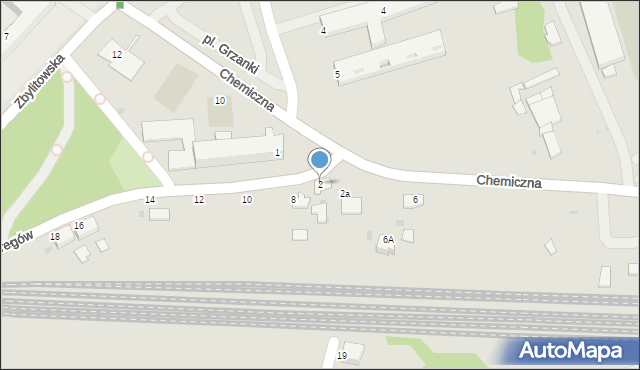 Tarnów, Szarych Szeregów, 2, mapa Tarnów