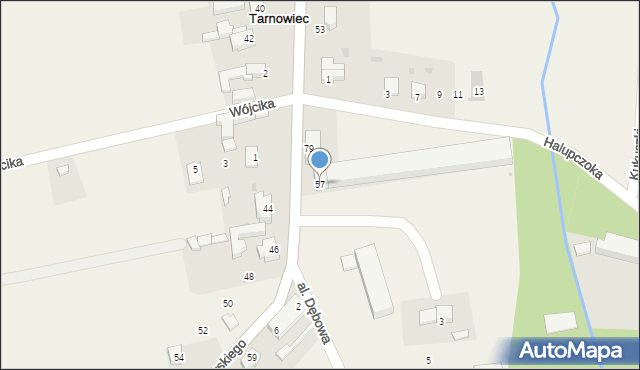 Tarnowiec, Szurkowskiego Ryszarda, 57, mapa Tarnowiec