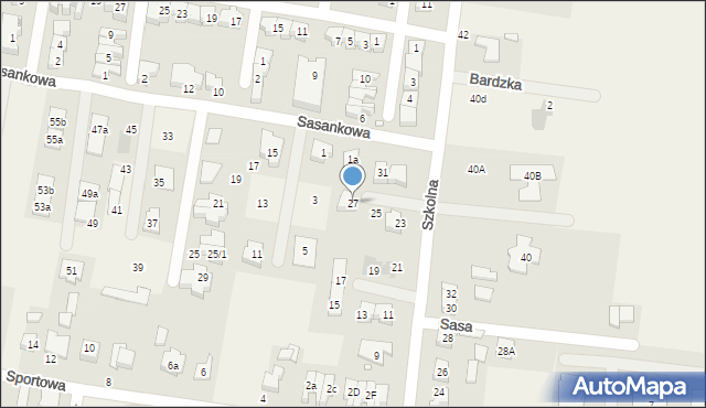 Tarnowo Podgórne, Szkolna, 27, mapa Tarnowo Podgórne