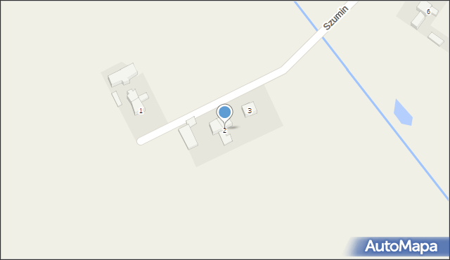 Tarnowo Podgórne, Szumin, 2, mapa Tarnowo Podgórne