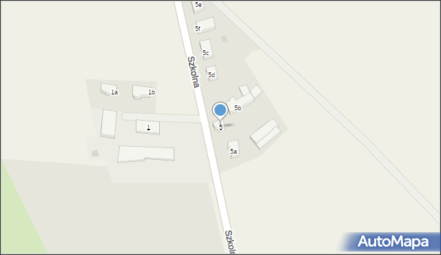 Tczewskie Łąki, Szkolna, 5, mapa Tczewskie Łąki