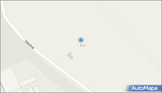 Tczewskie Łąki, Szkolna, 7, mapa Tczewskie Łąki