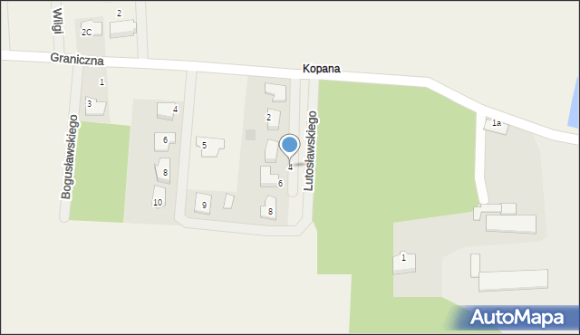 Terenia, Szymanowskiego Karola, 4, mapa Terenia