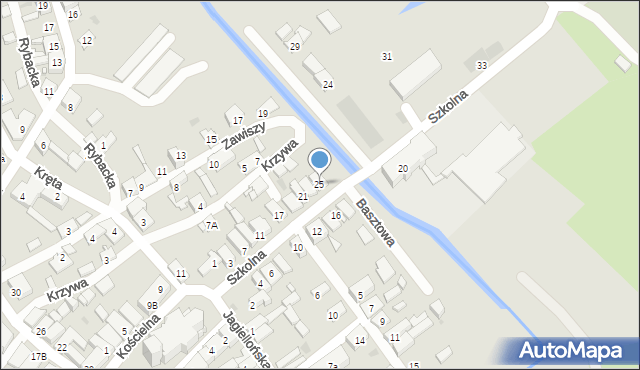 Tolkmicko, Szkolna, 25, mapa Tolkmicko