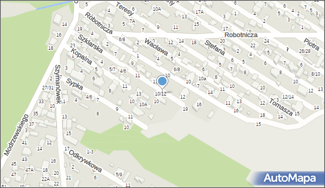 Tomaszów Mazowiecki, Szklarska, 15, mapa Tomaszów Mazowiecki