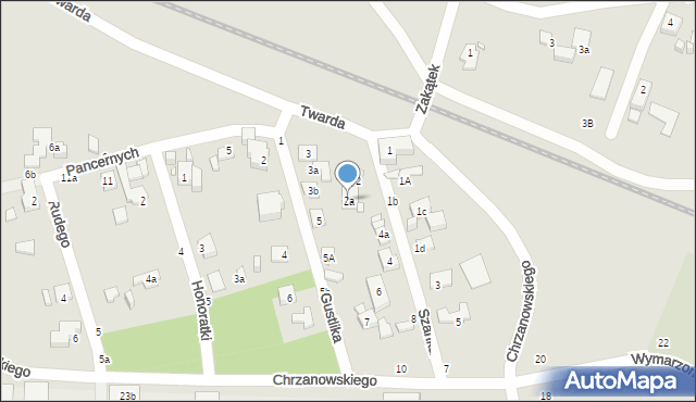 Toruń, Szarika, 2a, mapa Torunia