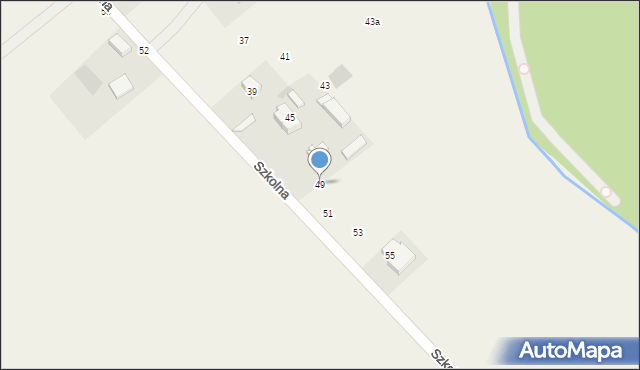 Tuchom, Szkolna, 49, mapa Tuchom