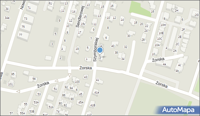 Tychy, Szymborskiej Wisławy, 2, mapa Tychów